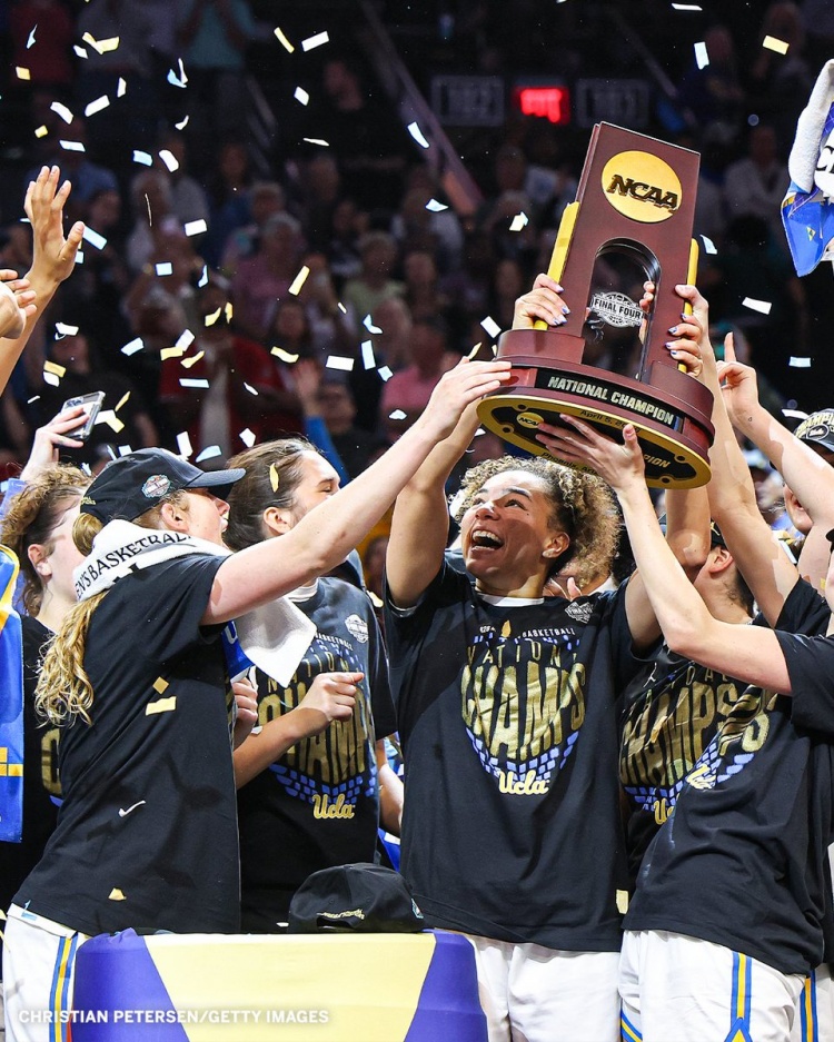 开云体育娱乐app安全-NCAA女篮冠军！名记：UCLA女篮今日将亮相湖人主场接受致敬！